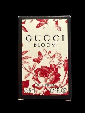 Designer Gucci Bloom bottle